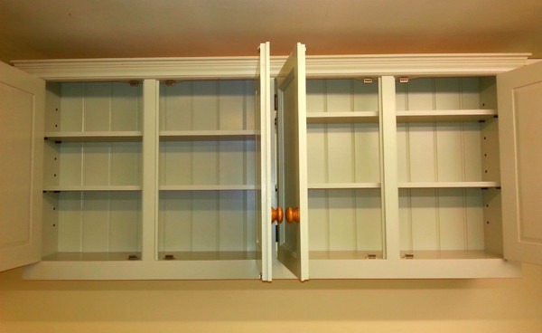 Four Door Wall Cupboard 3 Four Door Wall Cupboard - Image 3
