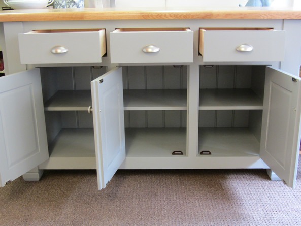 Large French Style Freestanding Kitchen Island Unit 3 Large French Style Freestanding Kitchen Island Unit - Image 3