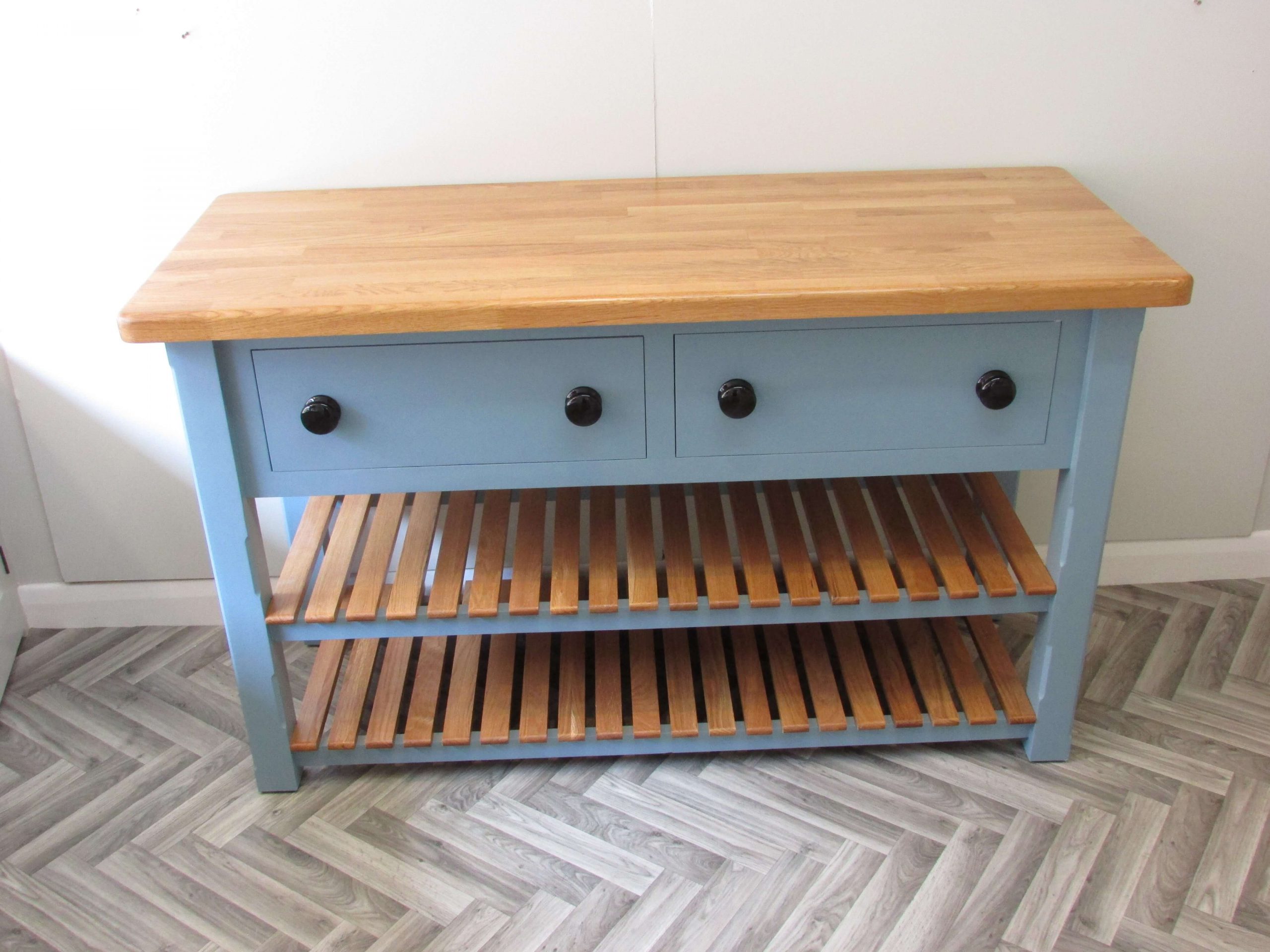 1500mm x 600mm Butcher's Block with Two Shelves 8 1500mm x 600mm Butcher's Block with Two Shelves - Image 8